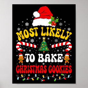 Am wahrscheinlichsten Weihnachtskekse Chris passen Poster