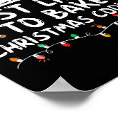 Am Wahrscheinlichsten Weihnachtskekse Zu Backen  Poster (Ecke)