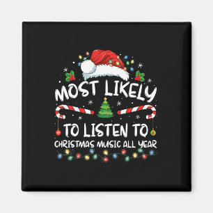 Am wahrscheinlichsten Weihnachtsmusik das ganze Ja Magnet