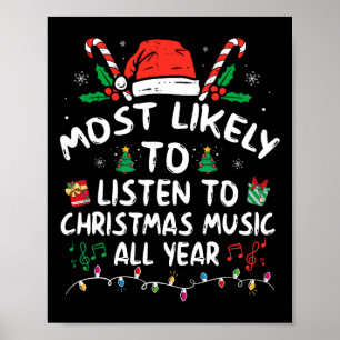 Am wahrscheinlichsten Weihnachtsmusik das ganze Ja Poster