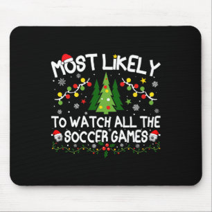 Am wahrscheinlichsten werden alle Fußballspiele Ch Mousepad