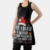 Am wahrscheinlichsten werden die gleichen Weihnach Schürze (InSitu)