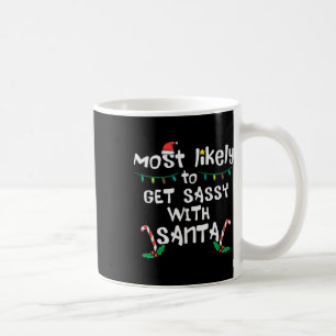 Am wahrscheinlichsten werden Sie mit Weihnachten W Kaffeetasse