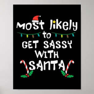 Am wahrscheinlichsten werden Sie mit Weihnachten W Poster