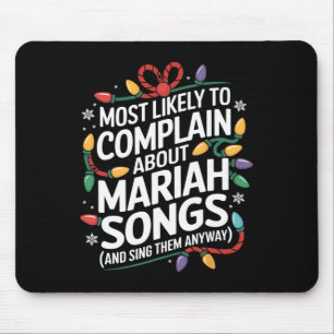 Am wahrscheinlichsten werden Songs der Matching Fa Mousepad