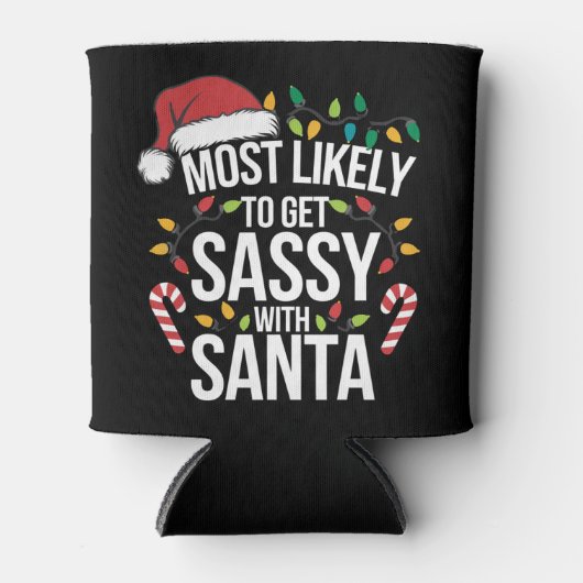 Am wahrscheinlichsten werden Weihnachten Weihnacht Dosenkühler (Vorderseite)