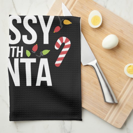 Am wahrscheinlichsten werden Weihnachten Weihnacht Geschirrtuch (Viertel Falte)