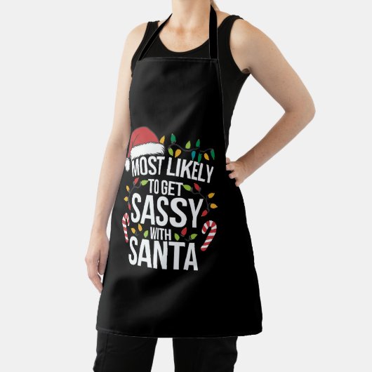 Am wahrscheinlichsten werden Weihnachten Weihnacht Schürze (InSitu)