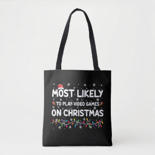 Am Wahrscheinlichsten wird an Weihnachten Videospi Tasche