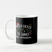 Am wahrscheinlichsten wird das Rentier erschossen Kaffeetasse (Links)