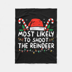 Am wahrscheinlichsten wird das Rentier Weihnachten Fleecedecke
