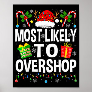 Am wahrscheinlichsten wird das Shopping Squad Xmas Poster
