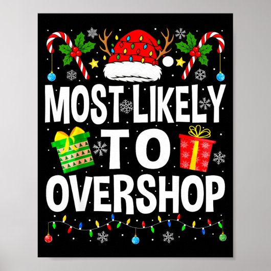 Am wahrscheinlichsten wird das Shopping Squad Xmas Poster (Vorne)