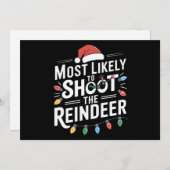 Am wahrscheinlichsten wird das Weihnachten der Ren (Vorne/Hinten)