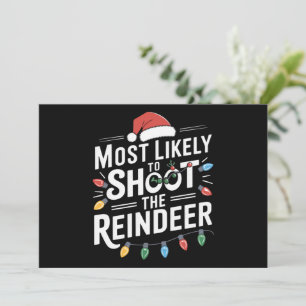 Am wahrscheinlichsten wird das Weihnachten der Ren