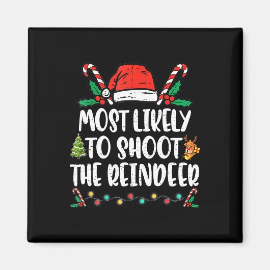 Am wahrscheinlichsten wird das Weihnachten der Ren Magnet (Vorne)