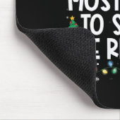 Am wahrscheinlichsten wird das Weihnachten der Ren Mousepad (Ecke)