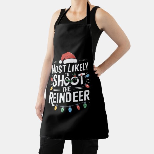 Am wahrscheinlichsten wird das Weihnachten der Ren Schürze (InSitu)