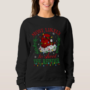 Am wahrscheinlichsten wird das Weihnachten der Ren Sweatshirt