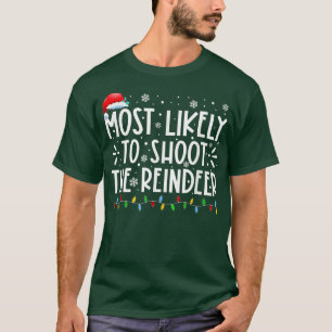 Am wahrscheinlichsten wird das Weihnachten der Ren T-Shirt