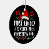 Am wahrscheinlichsten wird das Weihnachtsfest des Keramik Ornament (Rechts)