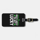 Am wahrscheinlichsten wird der glückliche St. Patr Gepäckanhänger (Vorderseite horizontal)