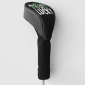 Am wahrscheinlichsten wird der glückliche St. Patr Golf Headcover (angewinkelt)