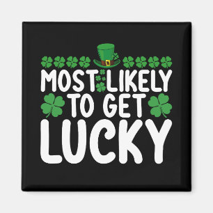 Am wahrscheinlichsten wird der glückliche St. Patr Magnet