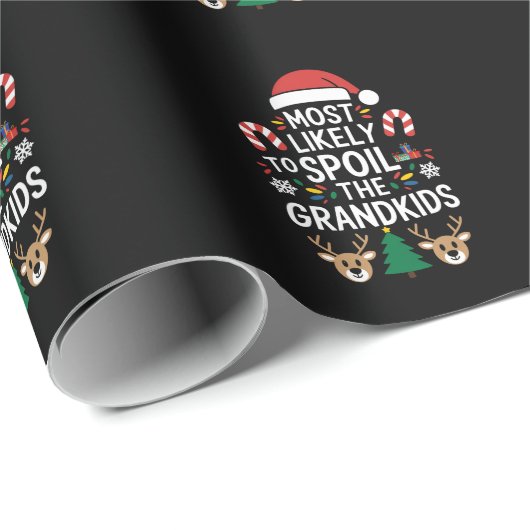 Am wahrscheinlichsten wird der Grosskinder-Familie Geschenkpapier (Rolleneckpunkt)