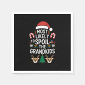 Am wahrscheinlichsten wird der Grosskinder-Familie Serviette (Vorderseite)