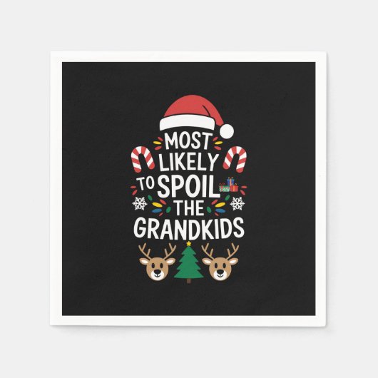 Am wahrscheinlichsten wird der Grosskinder-Familie Serviette (Vorderseite)