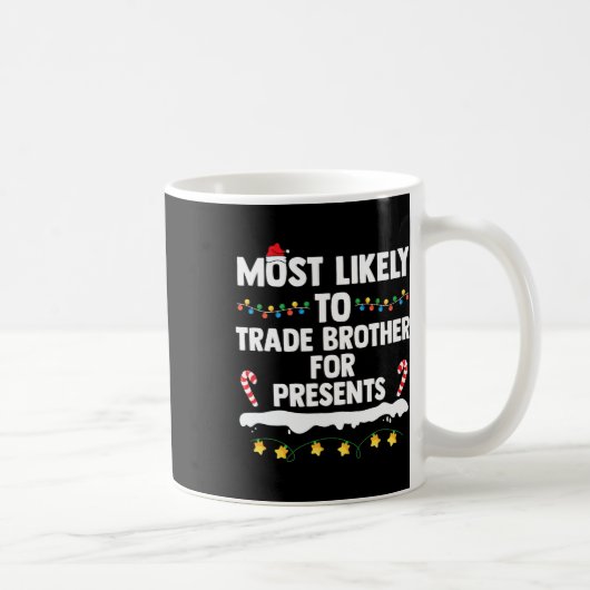 Am wahrscheinlichsten wird der Handel Bruder für d Kaffeetasse (Rechts)