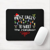 Am wahrscheinlichsten wird der Rentier Funny Famil Mousepad (Mit Mouse)