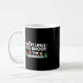 Am wahrscheinlichsten wird der Rentier Weihnachten Kaffeetasse (Links)