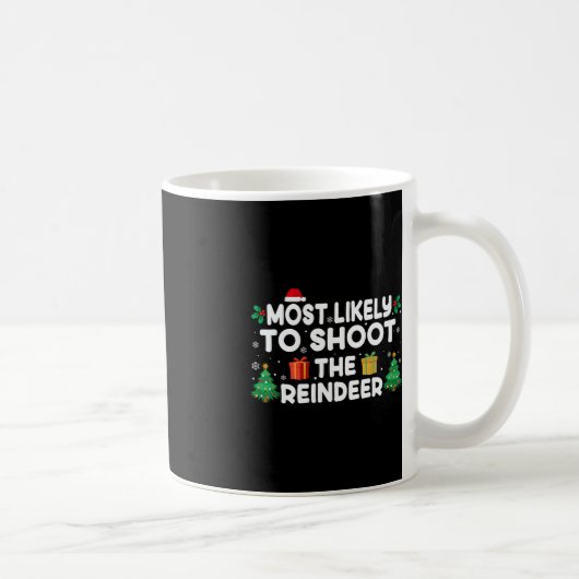 Am wahrscheinlichsten wird der Rentier Weihnachten Kaffeetasse (Rechts)