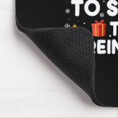 Am wahrscheinlichsten wird der Rentier Weihnachten Mousepad (Ecke)