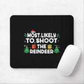 Am wahrscheinlichsten wird der Rentier Weihnachten Mousepad (Mit Mouse)