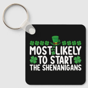 Am wahrscheinlichsten wird der Unfug zum St. Patri Schlüsselanhänger