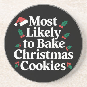 Am wahrscheinlichsten wird die Familie Weihnachtsk Getränkeuntersetzer