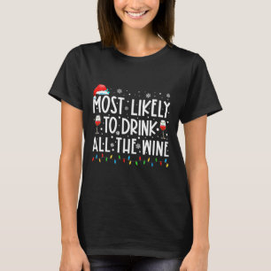 Am wahrscheinlichsten wird die ganze Wein-Familie T-Shirt
