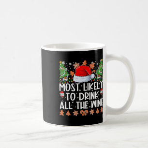 Am wahrscheinlichsten wird die ganze Wein-Familien Kaffeetasse
