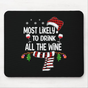 Am wahrscheinlichsten wird die ganze Wein-Familien Mousepad