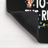 Am wahrscheinlichsten wird die Rentier-Weihnachtsf Mousepad (Ecke)