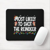 Am wahrscheinlichsten wird die Rentier-Weihnachtsf Mousepad (Mit Mouse)