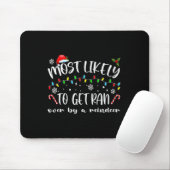 Am wahrscheinlichsten wird die Rentierfamilie C Mousepad (Mit Mouse)
