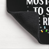 Am wahrscheinlichsten wird die Rentierjagd Ch Mousepad (Ecke)