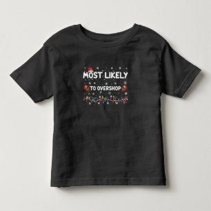 Am wahrscheinlichsten wird die Weihnachtseinkaufs- Kleinkind T-shirt