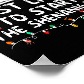 Am wahrscheinlichsten wird die Weihnachtsfamilie d Poster (Ecke)