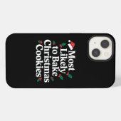 Am wahrscheinlichsten wird die Weihnachtsplätzchen iPhone Hülle (Rückseite (Horizontal))