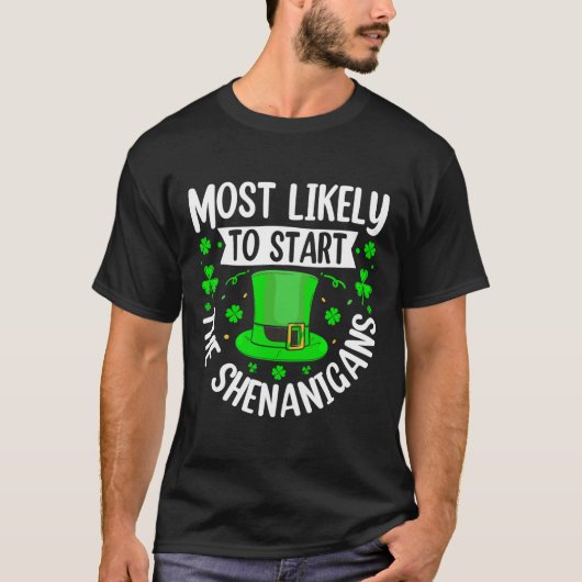 Am wahrscheinlichsten wird er den Schlamassel begi T-Shirt (Vorderseite)